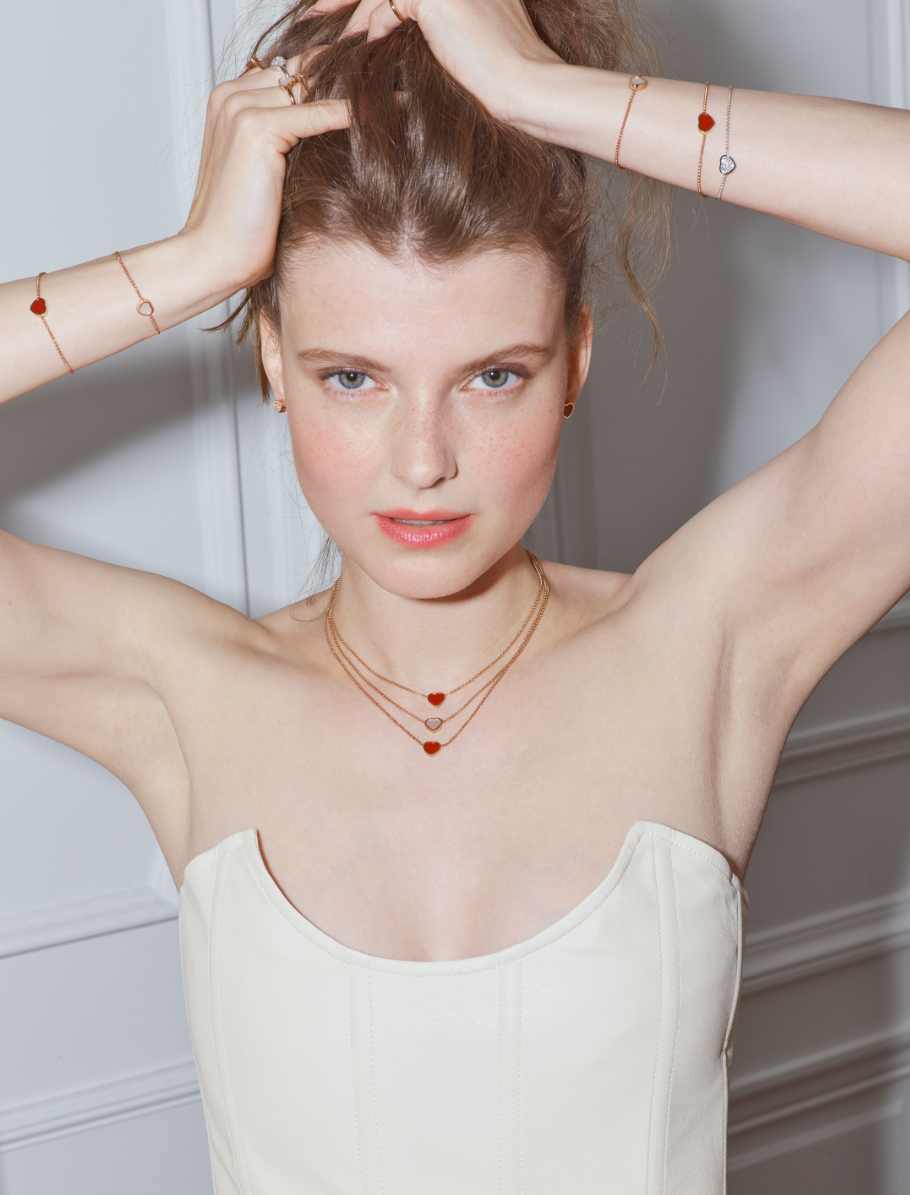 chopard萧邦my happy hearts系列珠宝