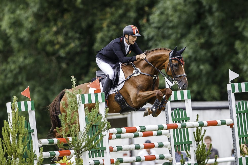 chn alex hua tian rides don geniro during the showjumping for the sema lease cci4 l 2019 irl sema lease camphire international horse trials cappoquin co waterford ireland sunday 28 july copyright photo libby law photography
