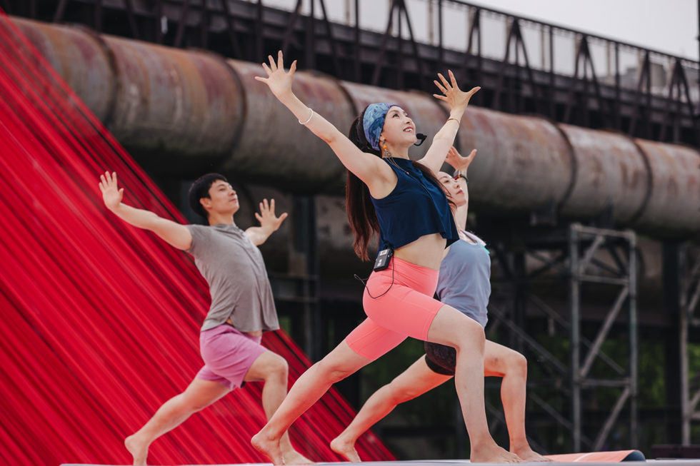 lululemon中国大使，生活瑜伽倡导者林敏