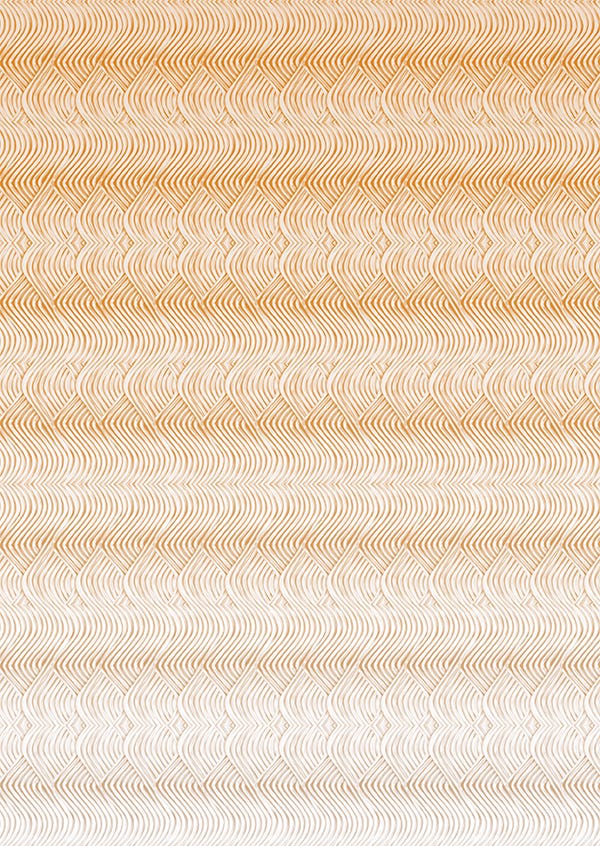 repeating wave pattern in warm tones