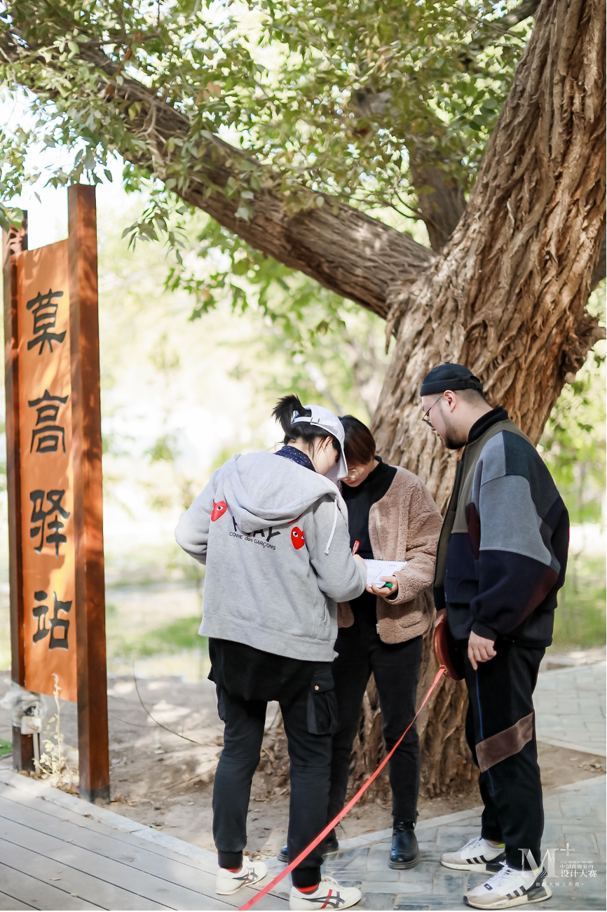 五支m梦之队进行项目勘测