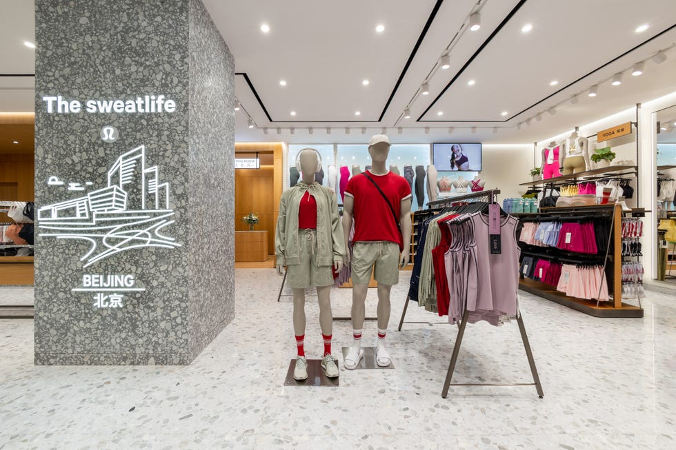 lululemon北京skp门店内景