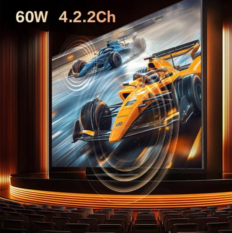 dynamic display of two racing cars in a highspeed chase