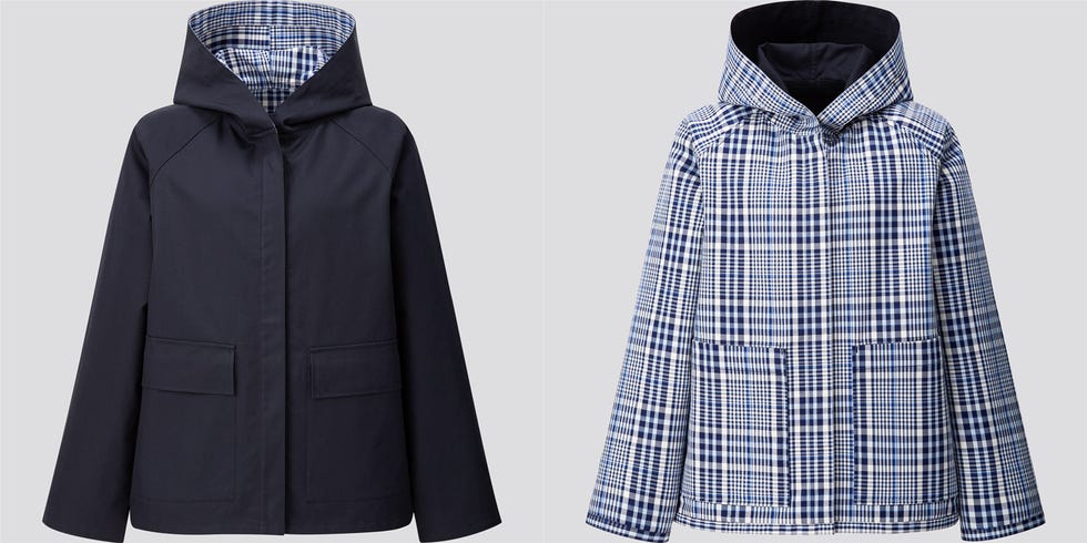 Clothing, Outerwear, Pattern, Tartan, Hood, Plaid, Jacket, Sleeve, Design, Coat, 