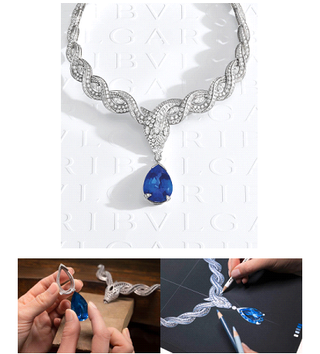 宝格丽eden the garden of wonders奇境伊甸园高级珠宝系列
serpenti ocean treasure海洋珍宝项链