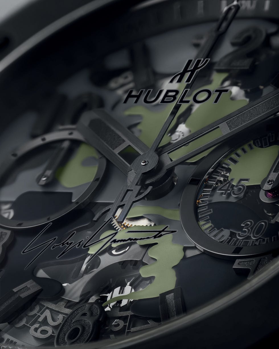 hublot宇舶表big bang山本耀司迷彩腕表