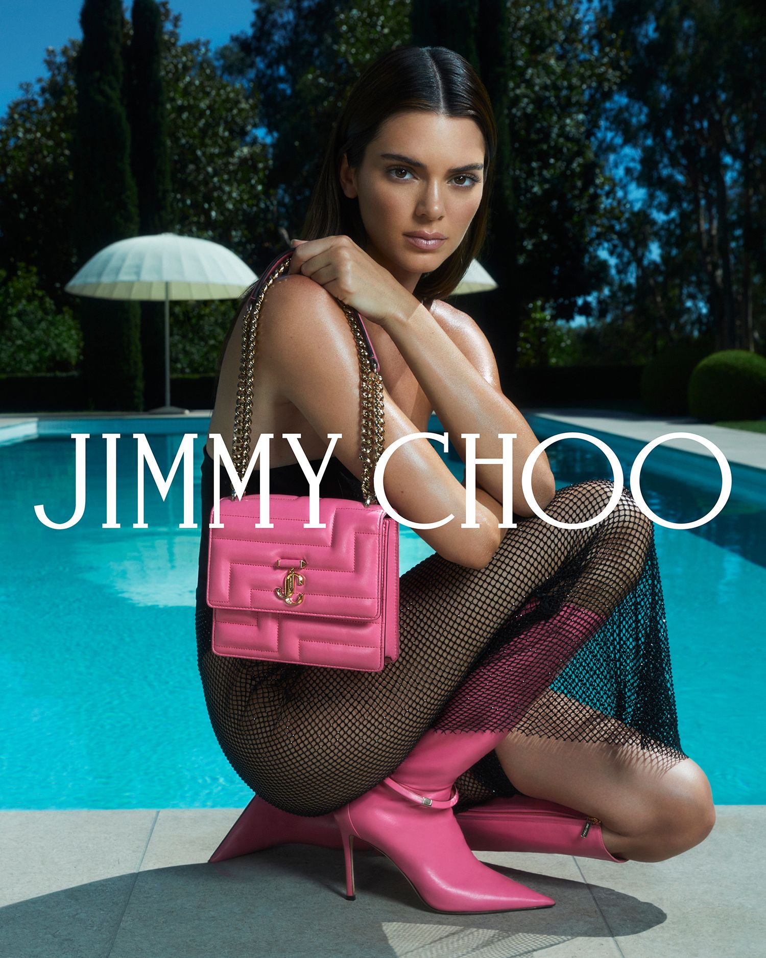 KENDALL JENNER演绎JIMMY CHOO 2022秋季系列广告大片