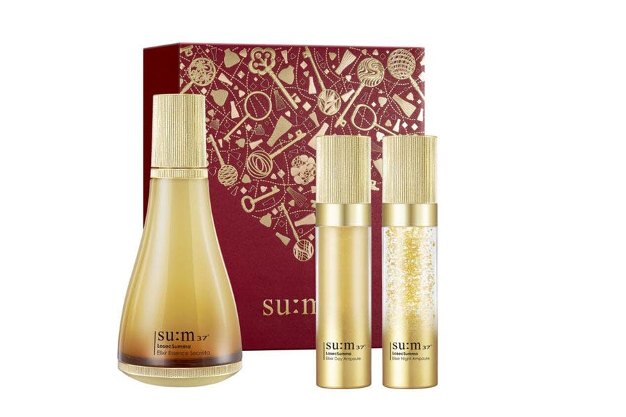sum37苏秘37°鎏金溯茫奢养奇迹精华露新年限定款礼盒