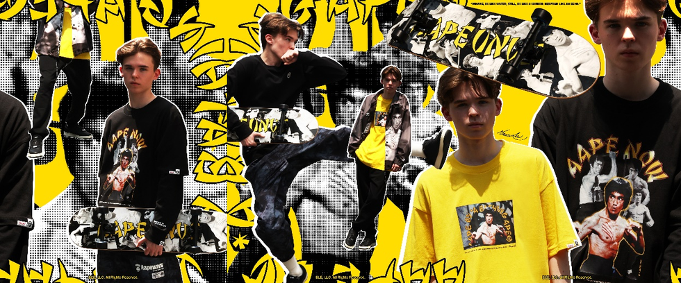 aape × bruce lee