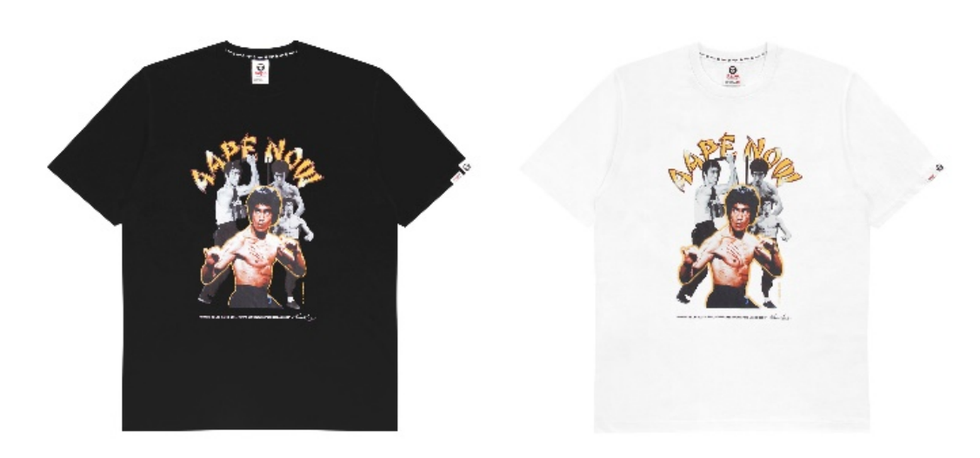 aape × bruce lee联名系列短tee

价格：rmb 559