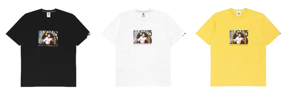 aape × bruce lee联名系列短tee

价格：rmb 559