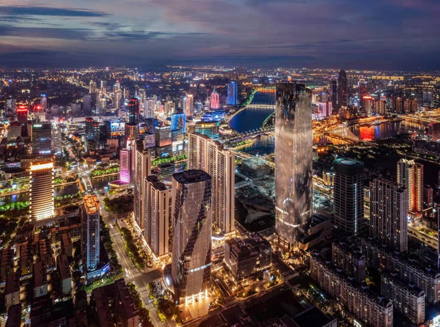 （宁波新世界实景图）