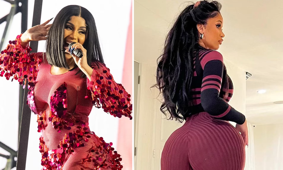 一贯对整形抱积极态度的cardi b，在经历臀部填充物取出手术后，变成了强硬的提臀术反对者。