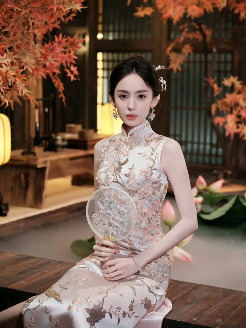 高兮妍 半个娱乐圈都迷上了新中式发髻！