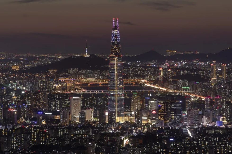 韩国首尔夜景