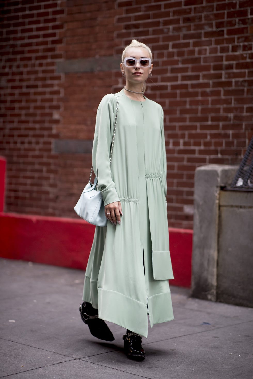 a person in a white dress