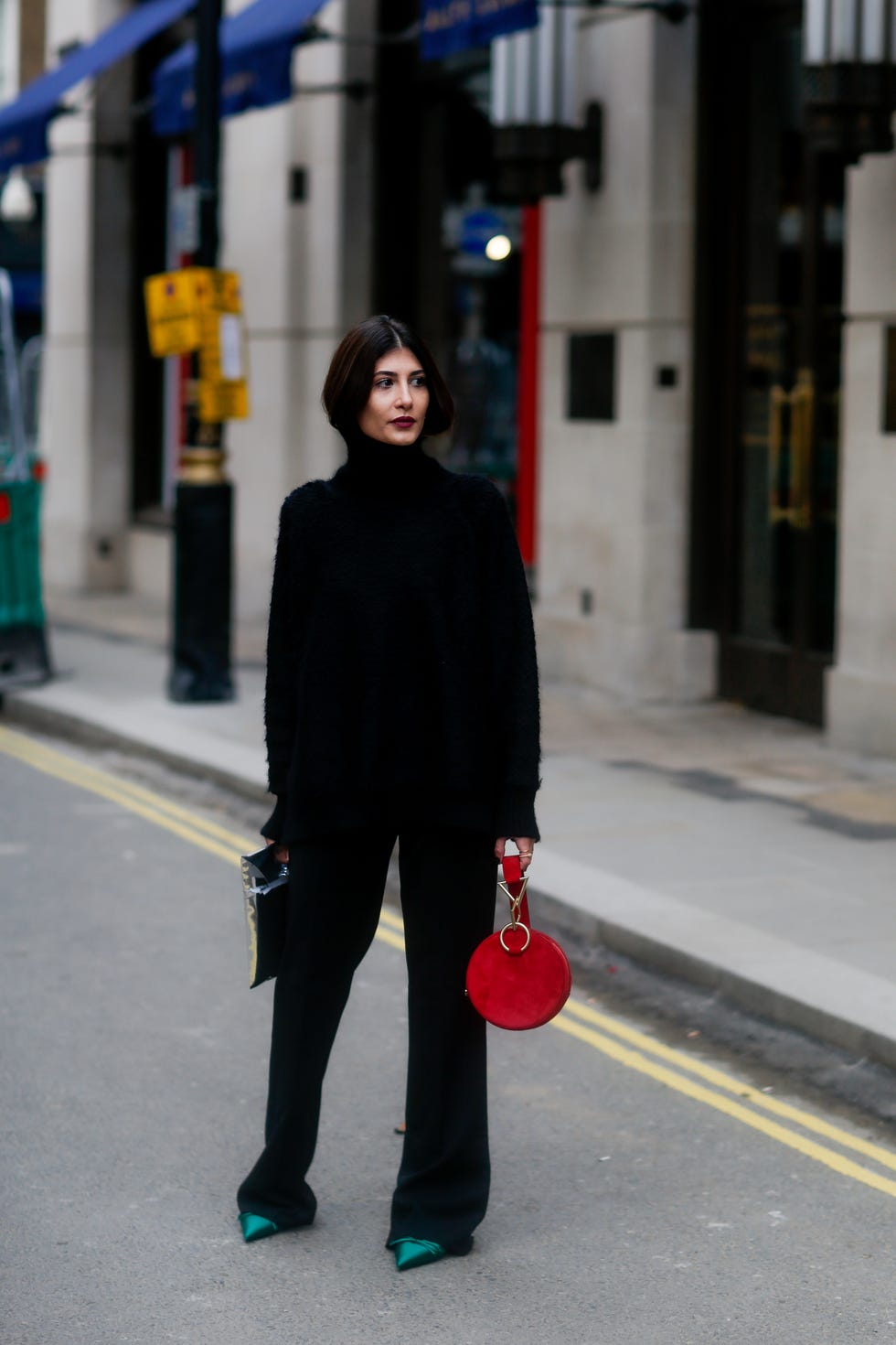 Photograph, Standing, Street fashion, Snapshot, Street, Yellow, Urban area, Fashion, Pedestrian, Human, 