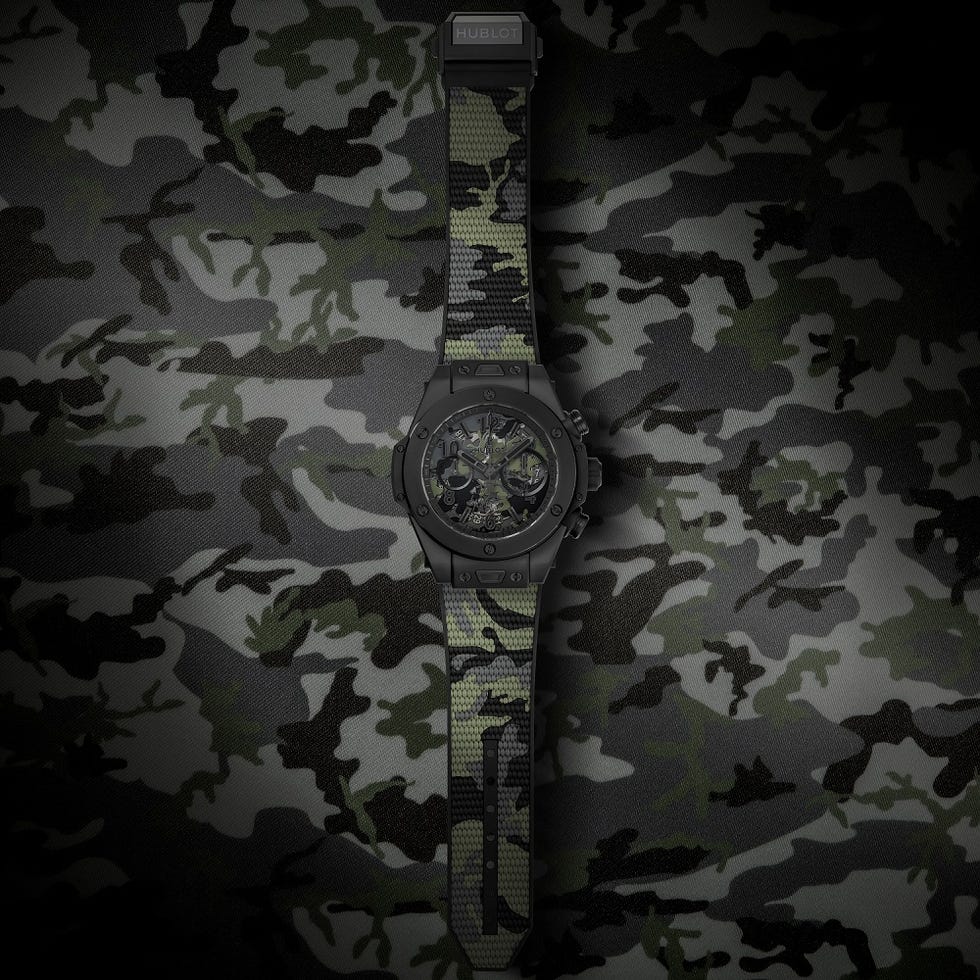 hublot宇舶表big bang山本耀司迷彩腕表