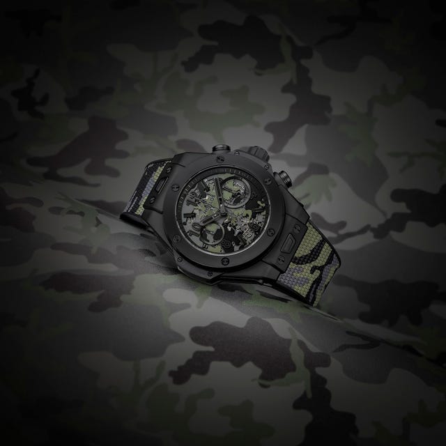 hublot宇舶表big bang山本耀司迷彩腕表