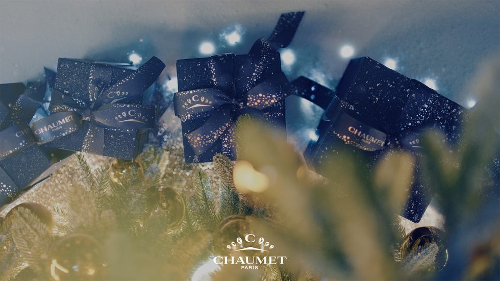 chaumet圣诞惊喜蓝盒