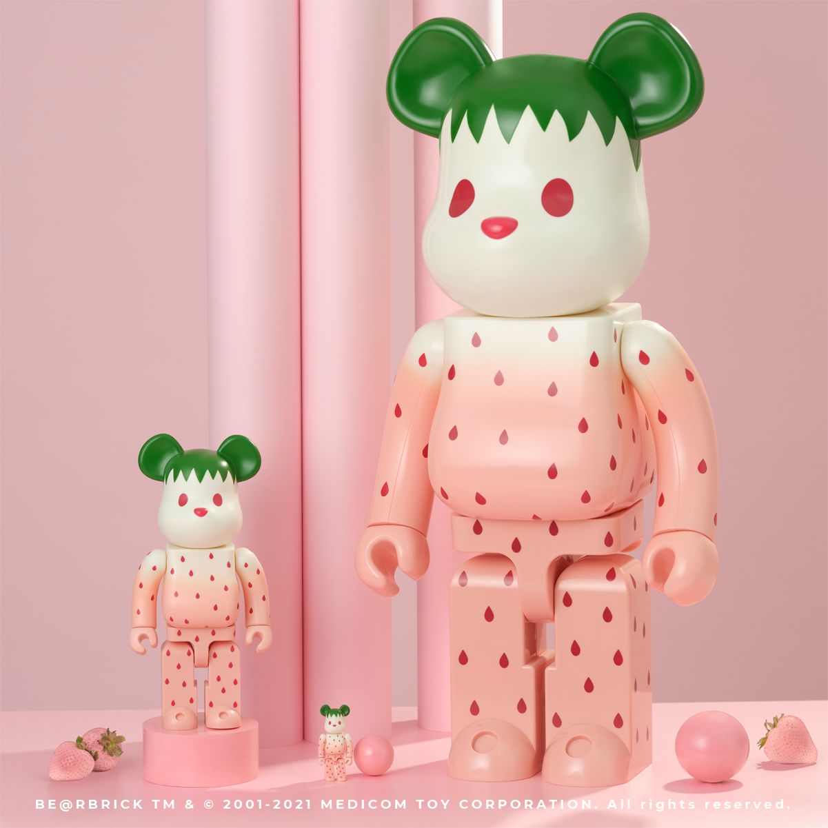 CLOT x MEDICOM TOY BE@RBRICK「Summer Fruits」全新水果系列