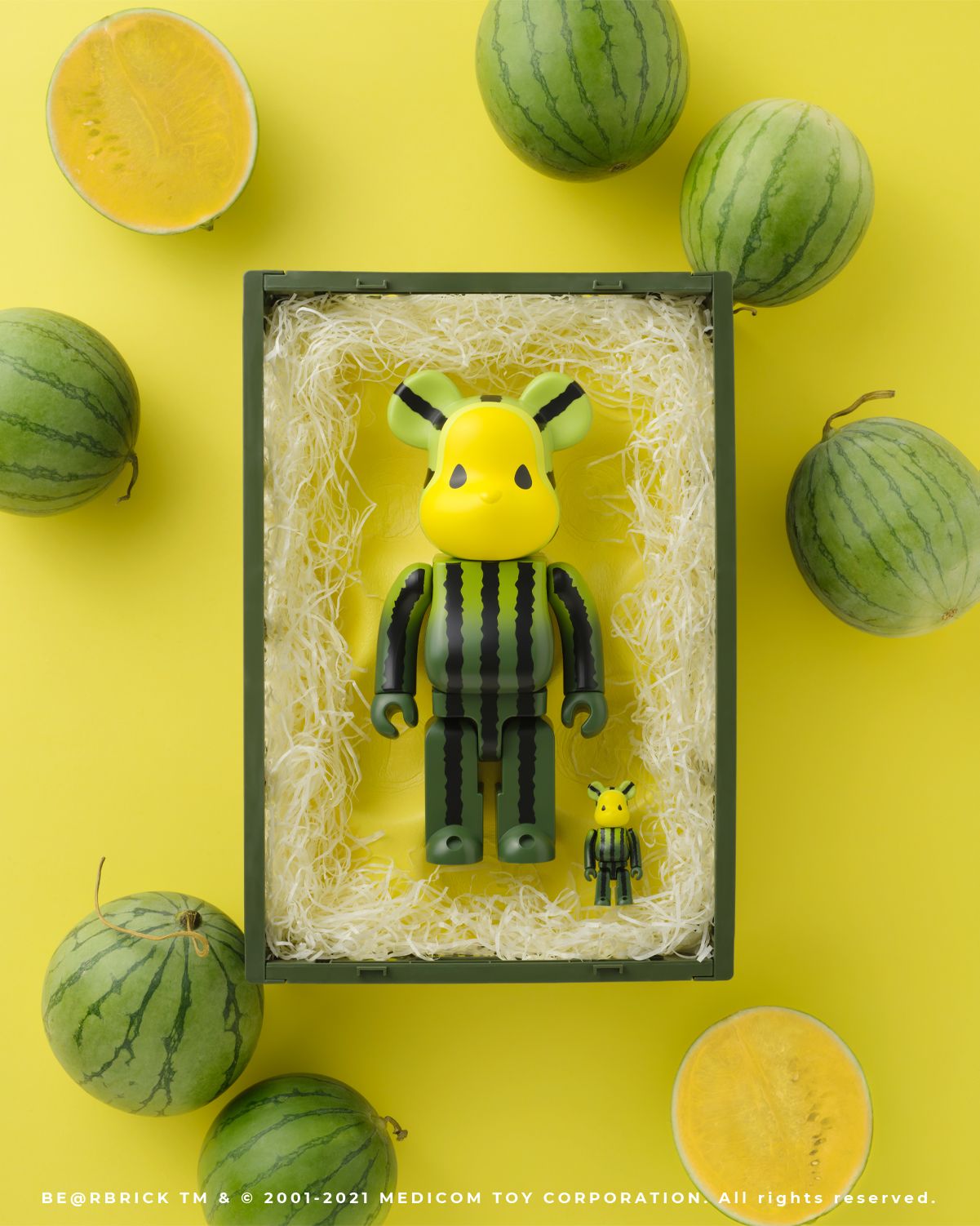 CLOT x MEDICOM TOY BE@RBRICK「Summer Fruits」全新水果系列