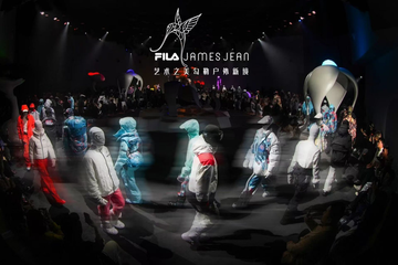 fila x james jean联名大秀谢幕图