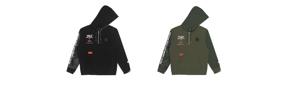 aape by a bathing ape × alpha industries