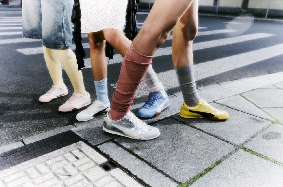 a group of people wearing matching outfits