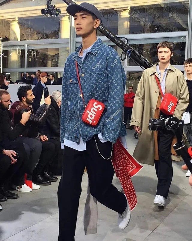 louis vuitton x supreme