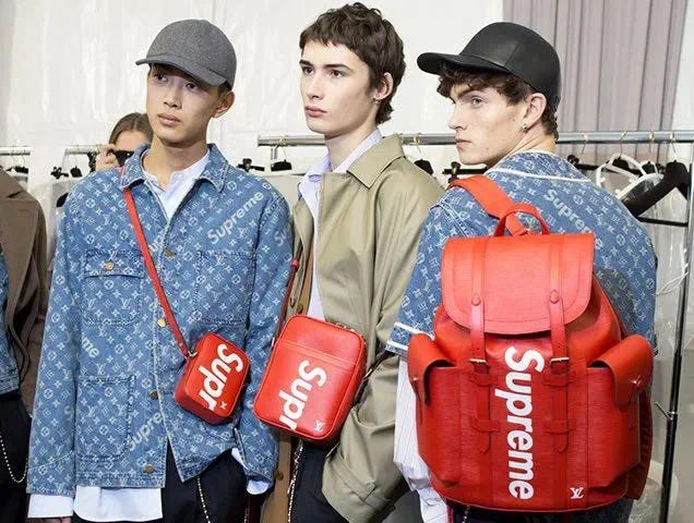 louis vuitton x supreme