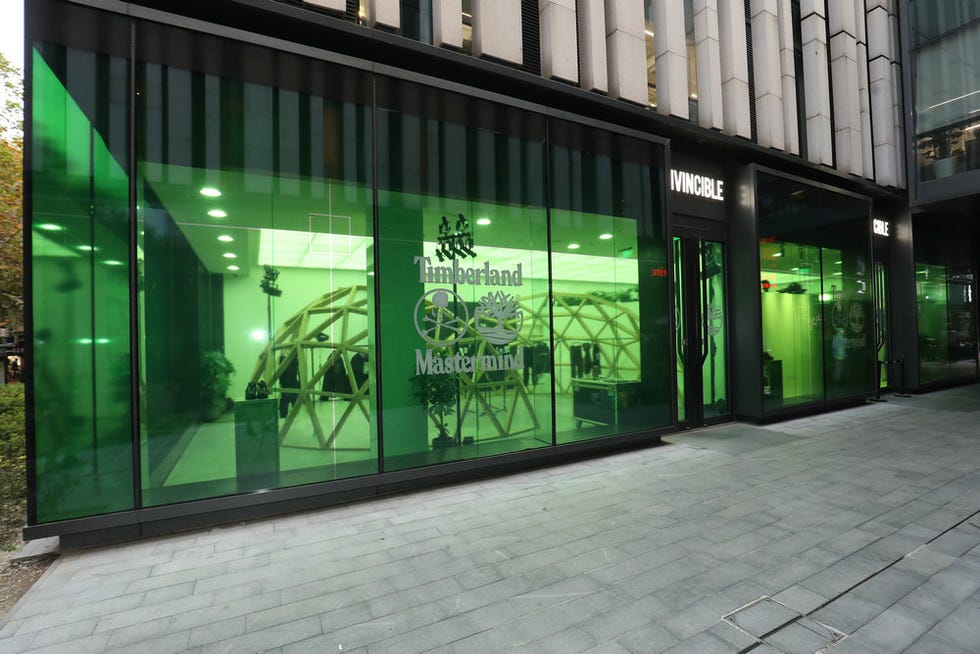 Green, Building, Facade, Architecture, Glass, City, Door, 