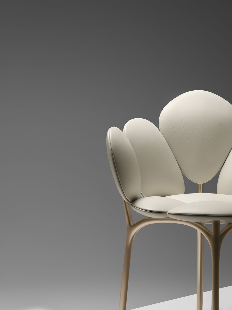 marcel wanders工作室设计的花瓣椅