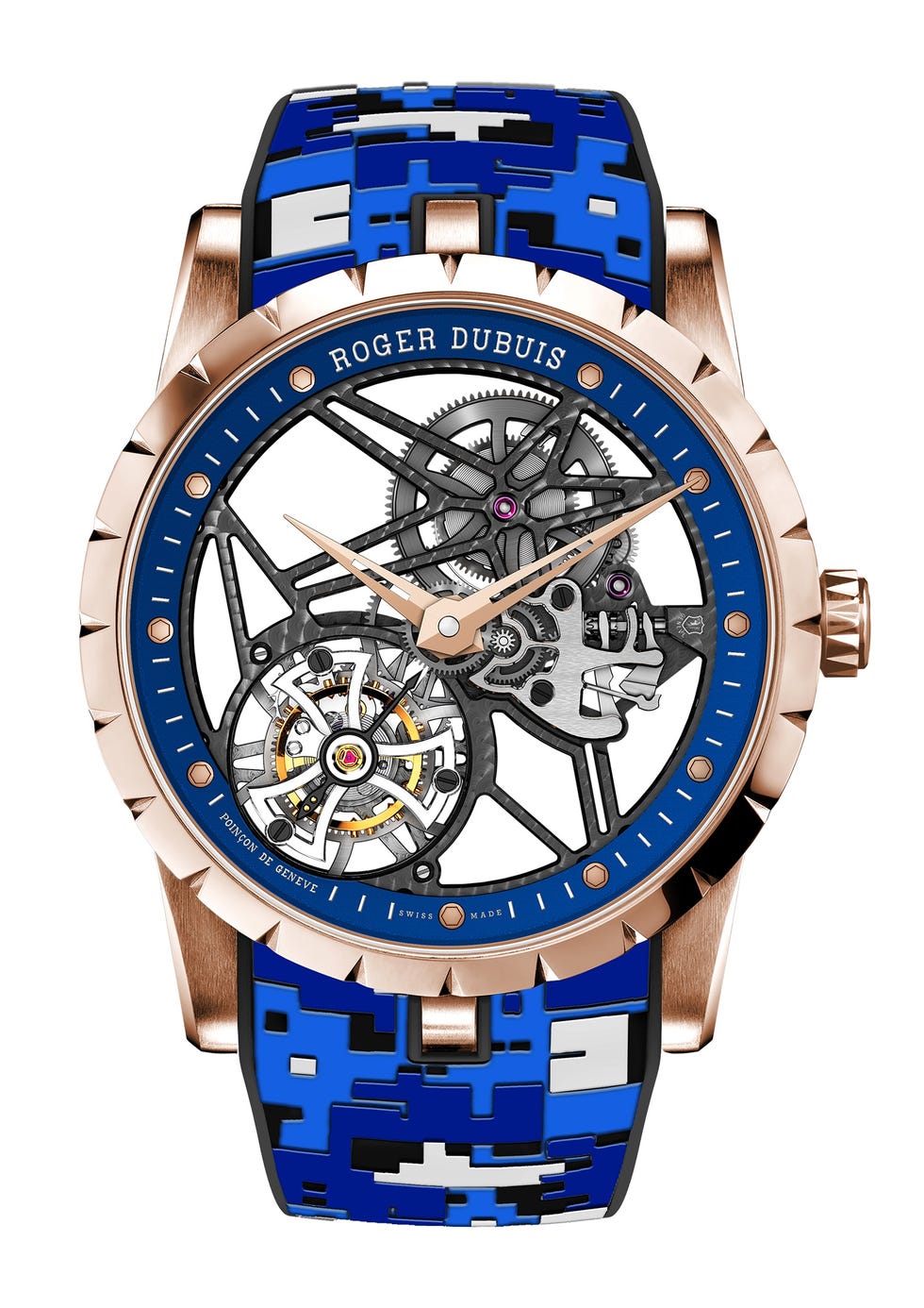roger dubuis罗杰杜彼限时快闪系列蓝色款