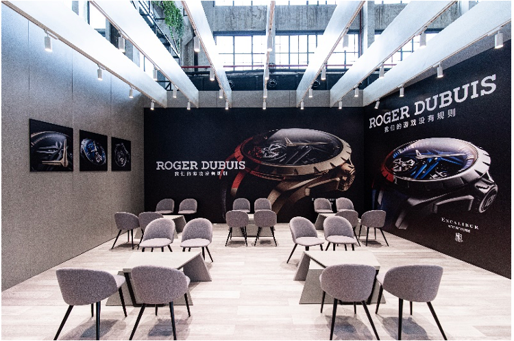 2021年“钟表与奇迹”上海高级制表展roger dubuis罗杰杜彼展厅