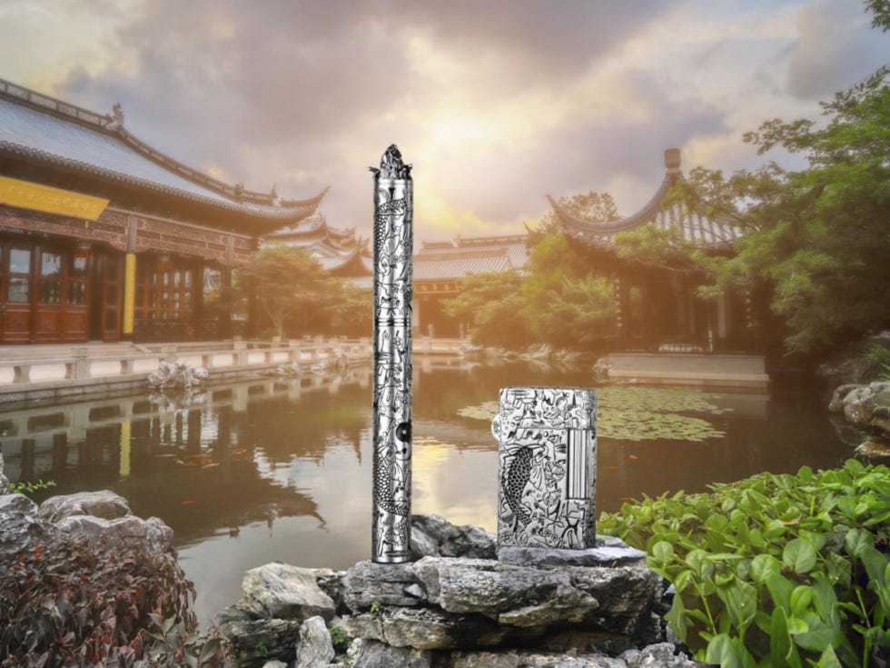 （锦鲤koi fish尊贵版打火机 书写工具）