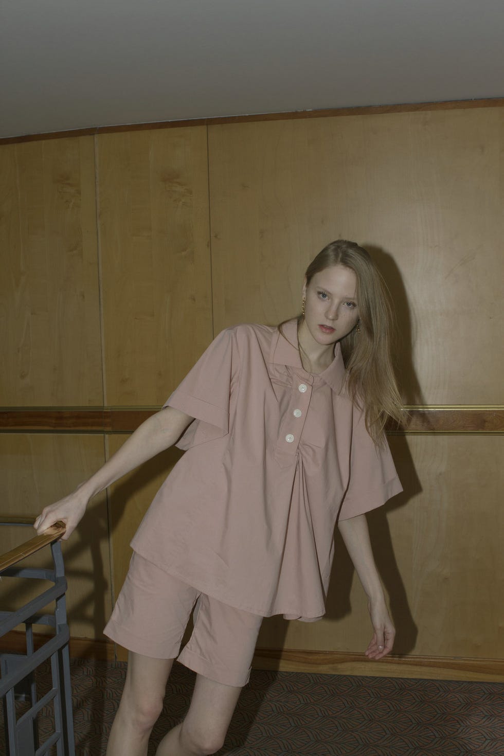 White, Clothing, Leg, Fashion, Pink, Shoulder, Joint, Long hair, Fashion design, Outerwear, 