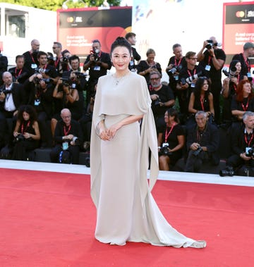 venice, italy september 06: jury member zhao tao attends the 2025 closing ceremony red carpet during the 82nd venice international film festival on september 06, 2025 in venice, italy. (photo by andreas rentz/getty images)