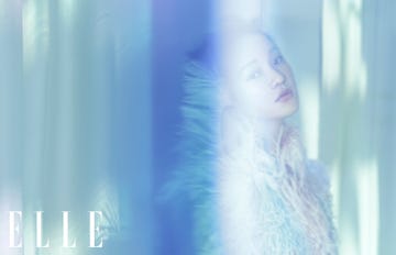 Blue, Skin, Beauty, Purple, Eye, Portrait, Electric blue, Long hair, Iris, Photography, 