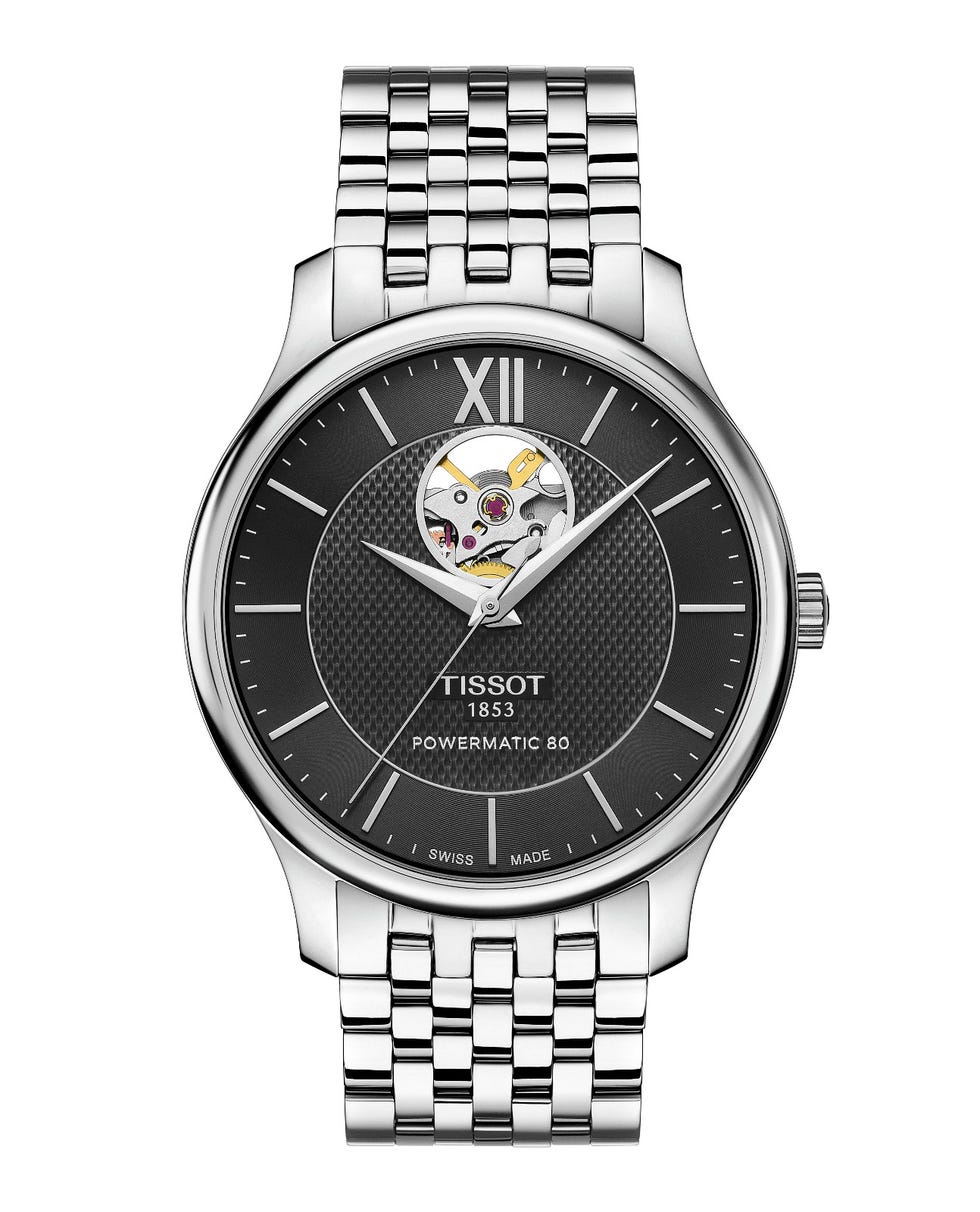 Watch, Analog watch, Watch accessory, Fashion accessory, Strap, Jewellery, Brand, Material property, Steel, Metal, 