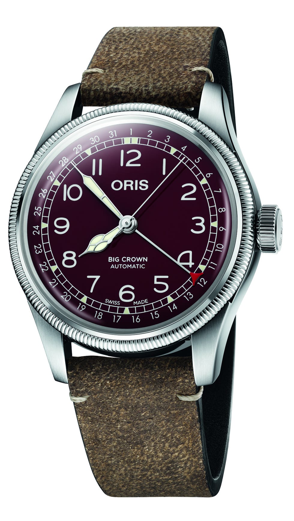 Watch, Analog watch, Watch accessory, Strap, Fashion accessory, Brown, Jewellery, Material property, Hardware accessory, Brand, 