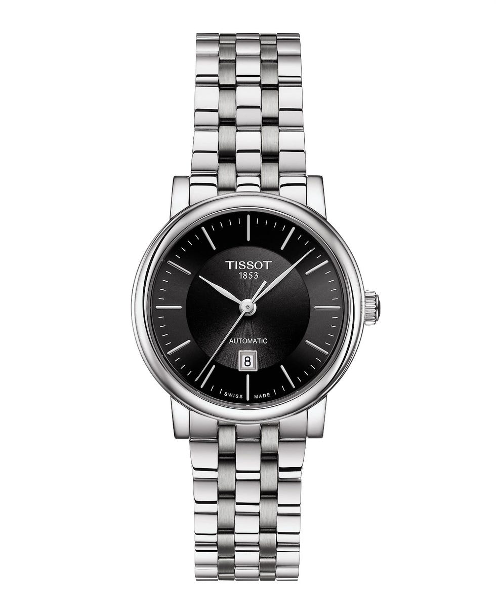 Watch, Analog watch, Watch accessory, Fashion accessory, Jewellery, Strap, Silver, Brand, Metal, Material property, 