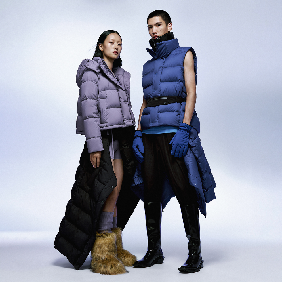 lululemon wunder puff羽绒系列上新，勾勒温度的轮廓