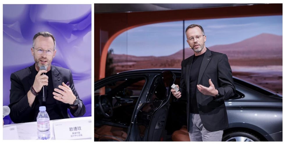 presentation involving automotive technology