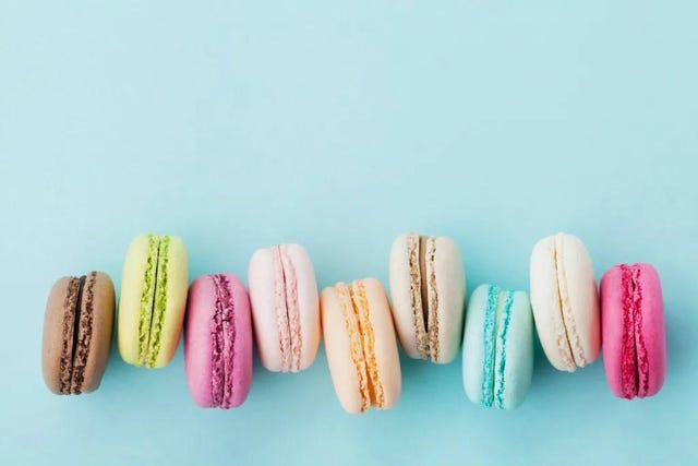 Macaroon, Pink, Food, 