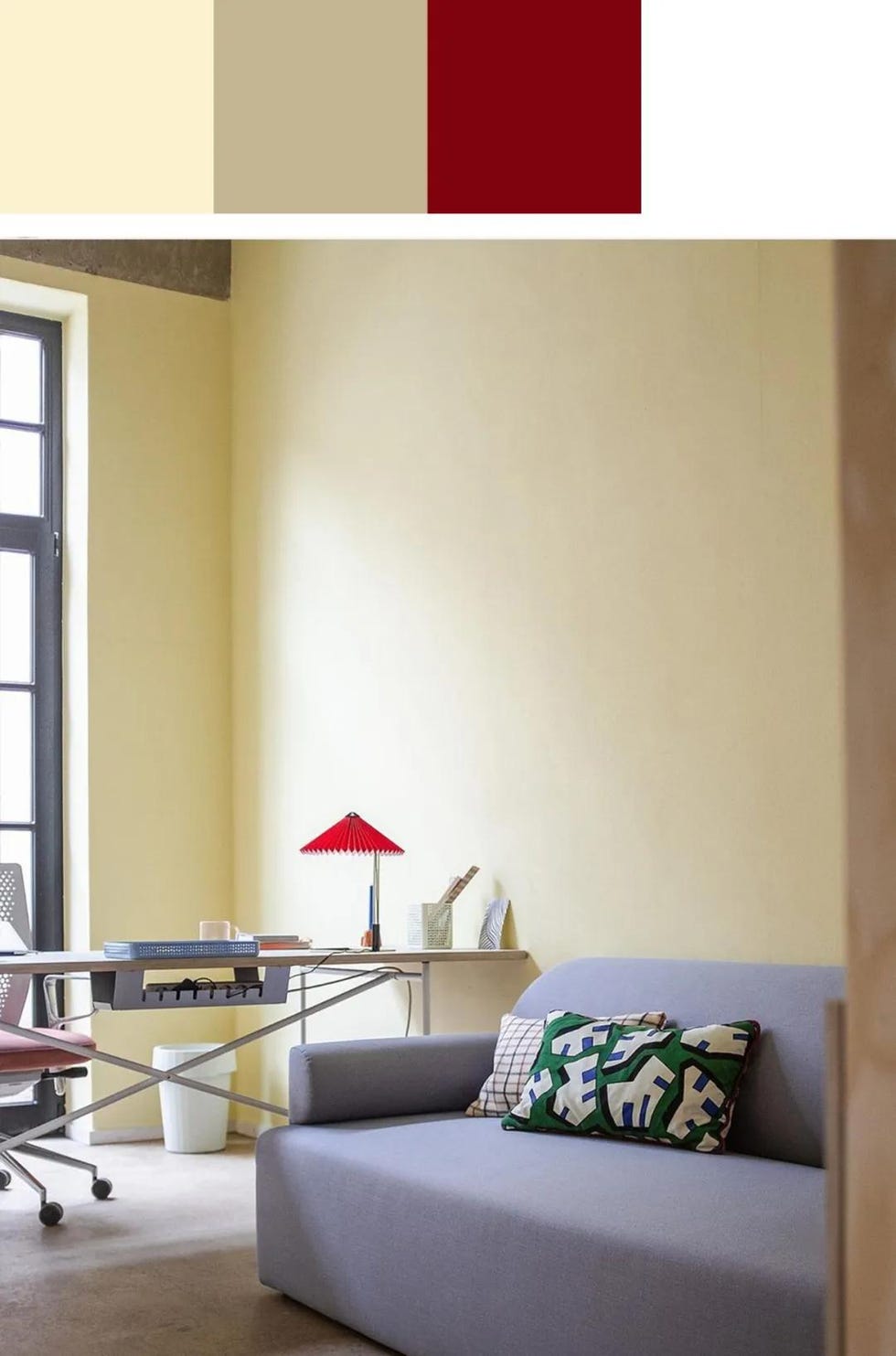 Furniture, Room, Interior design, Wall, Bedroom, Bed, Floor, studio couch, House, Building, 