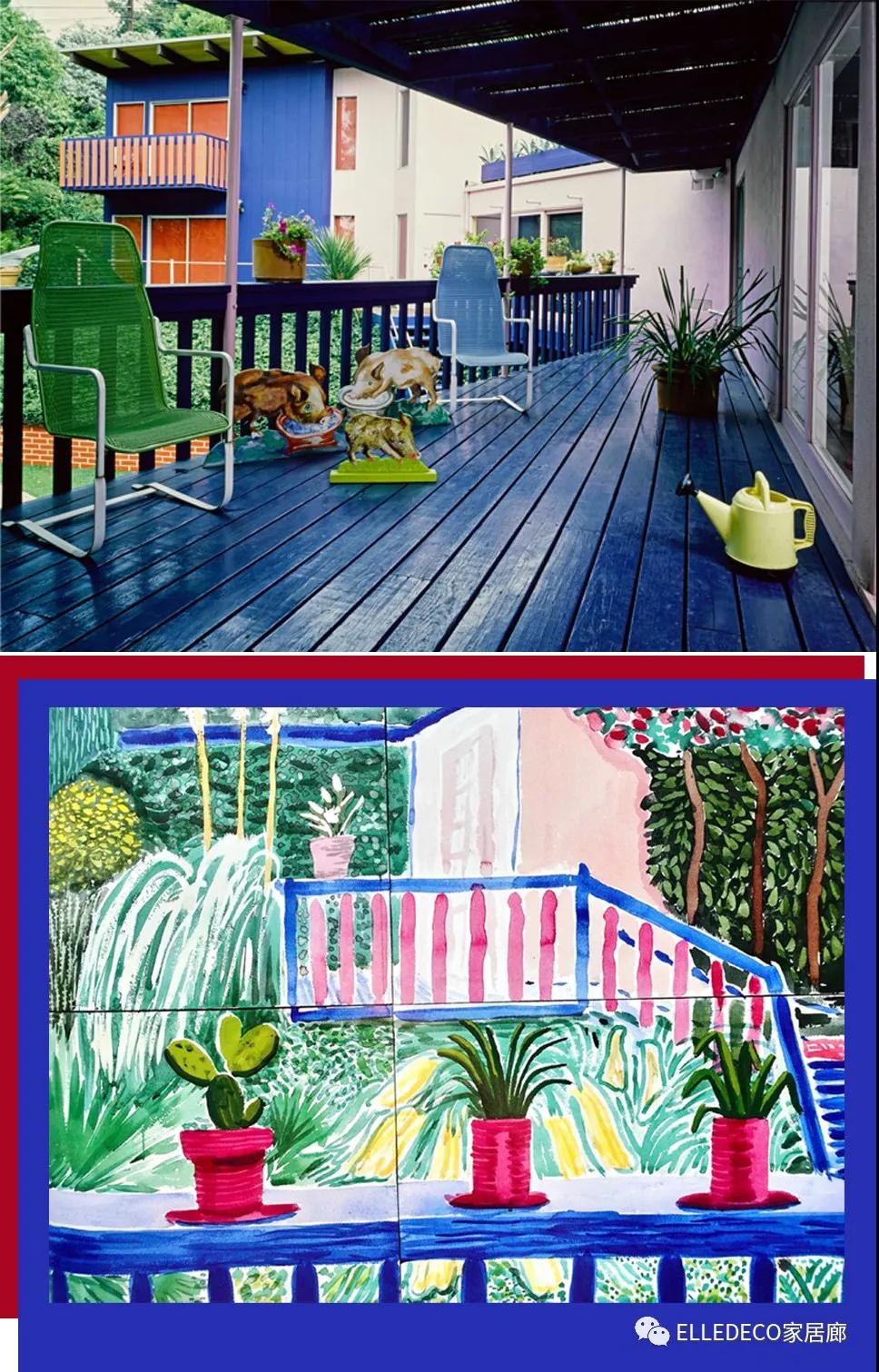 Majorelle blue, Building, 