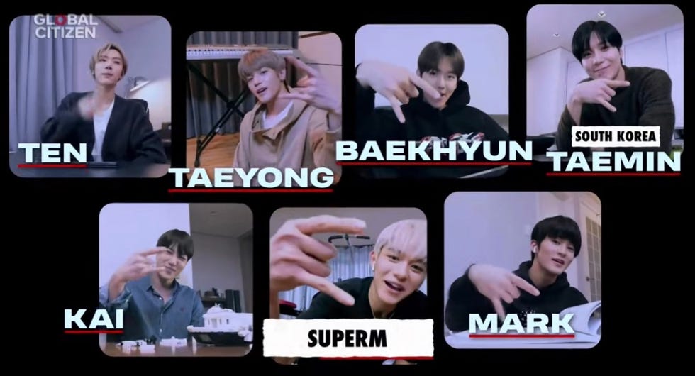 superm oneworld 表演