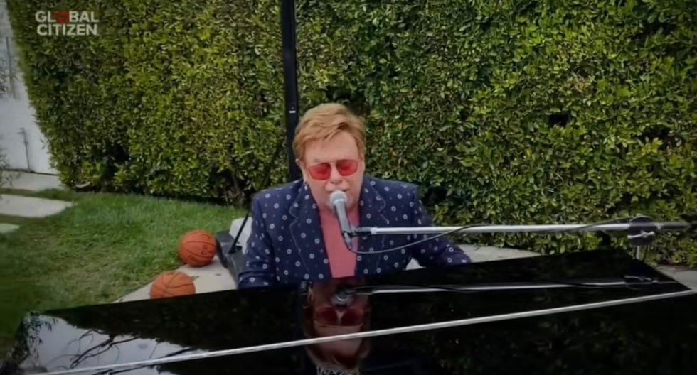 elton john oneworld演唱会表演