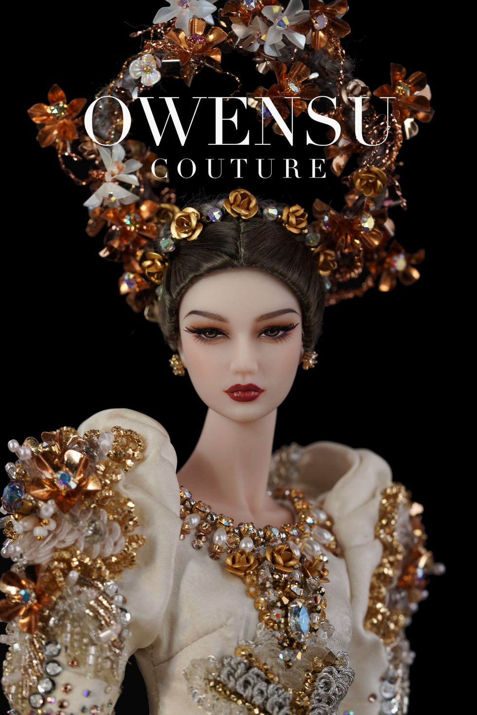 a person wearing a crown
